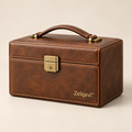 Zelqavi™ Vintage Leather Jewelry Storage Box image 01