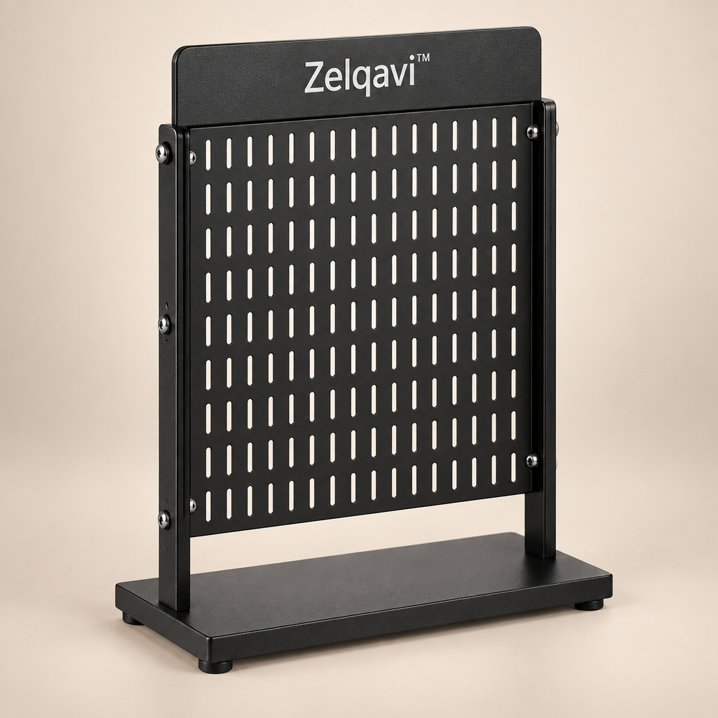 Zelqavi™ Metal Grid Earring Display Stand image 01